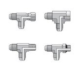 Triple-Lok 37 Flare JIC - Run Tee - Tee